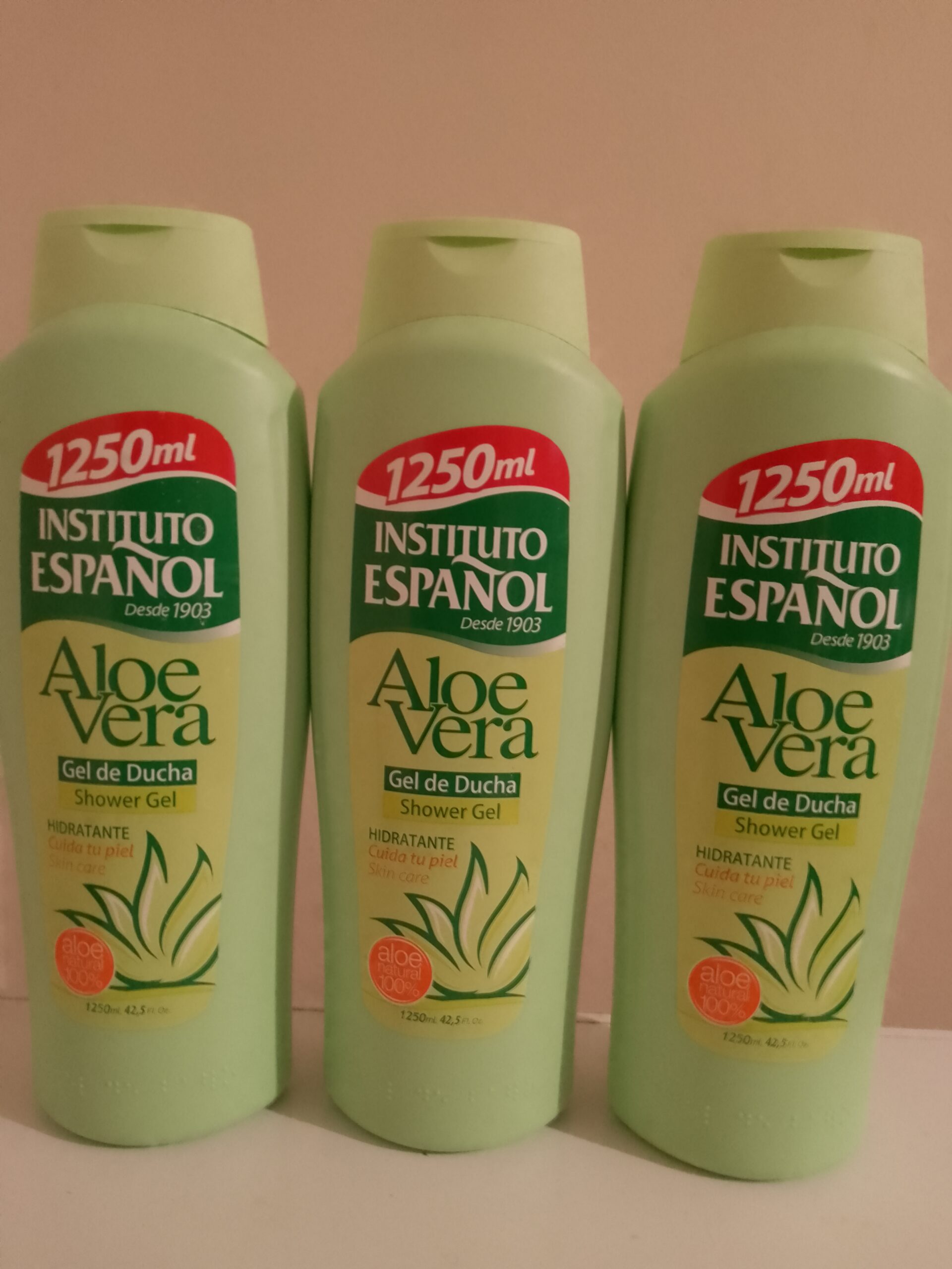 Instituto Espanol Aloe Vera Bath Gel 1250ML, X6 New - Image 3